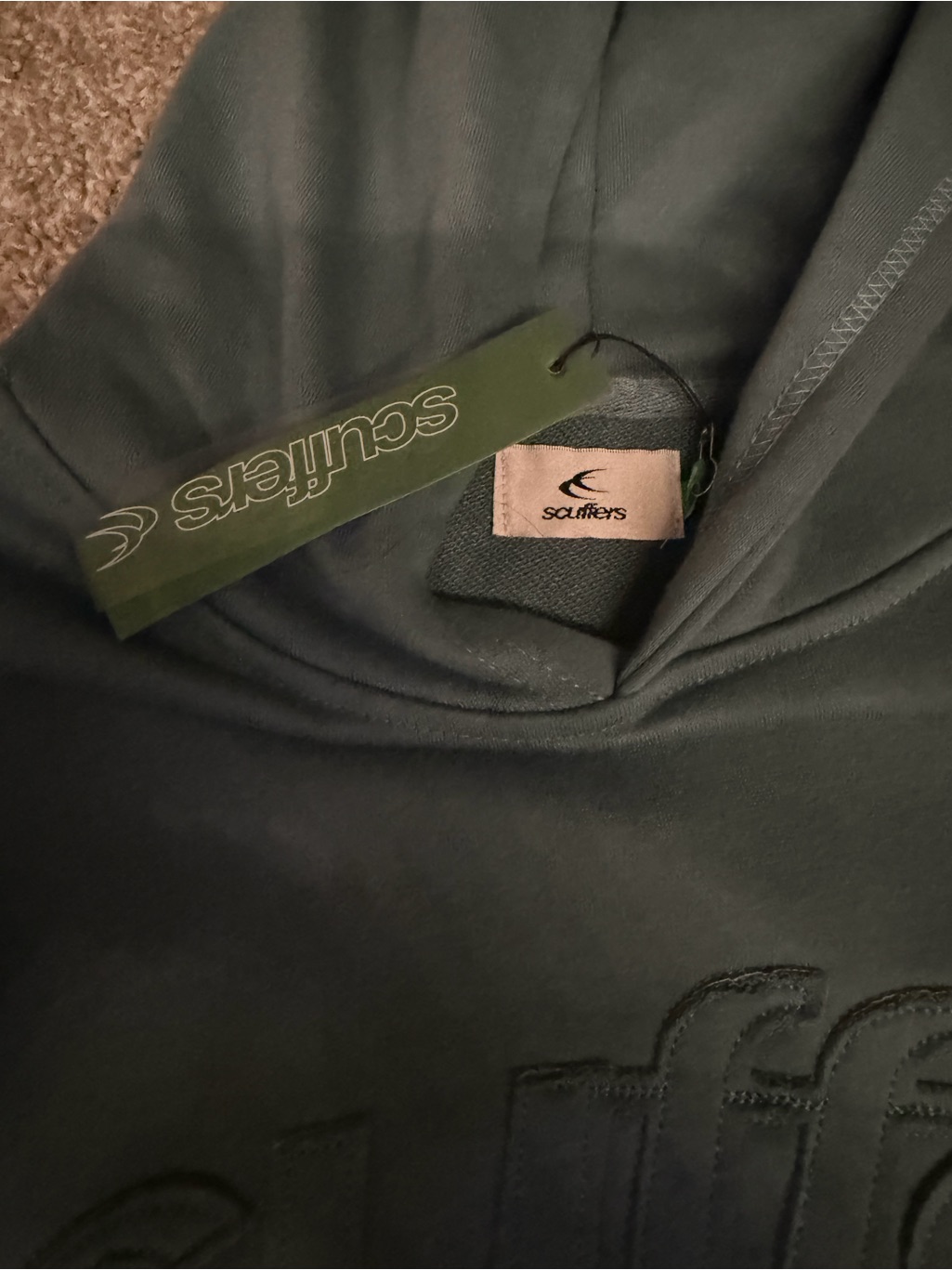 Blue Gray Scuffers Hoodie — image 2 of 3